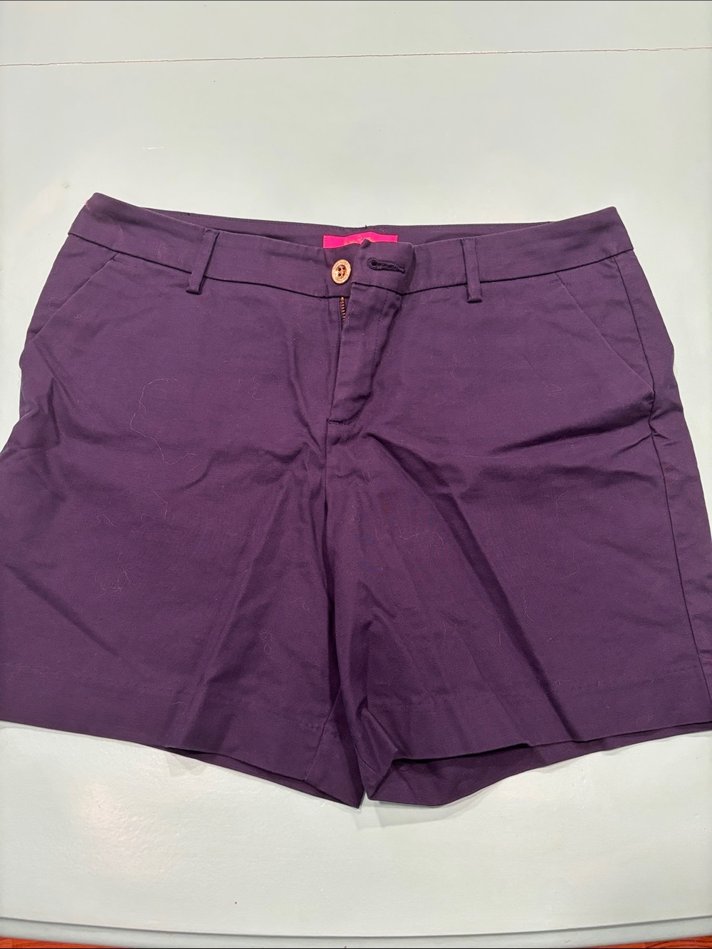 Lilly Pulitzer navy high waist stretch Shorts